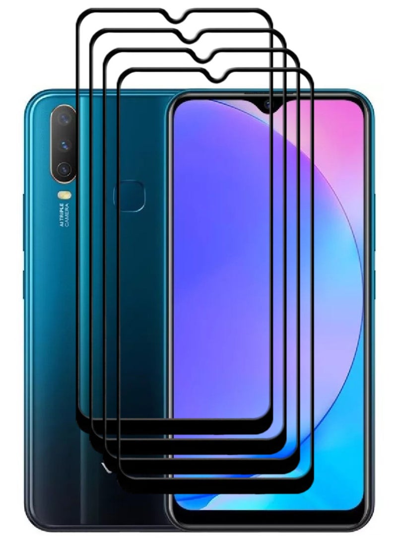 ACLIX 4 Pieces Antistatic ESD Dustproof Premium Quality High Definition Tempered Glass Screen Protector Designed For vivo Y17 - Image 1