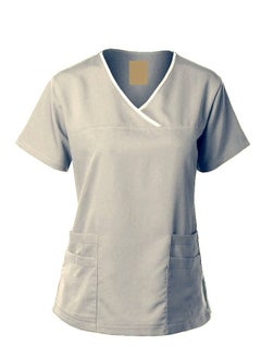 فيرونيكا Veronica Ladies Medical Scrub Set Clinic Doctor Nurse Nanny Maid Salon Uniform  - Image 2