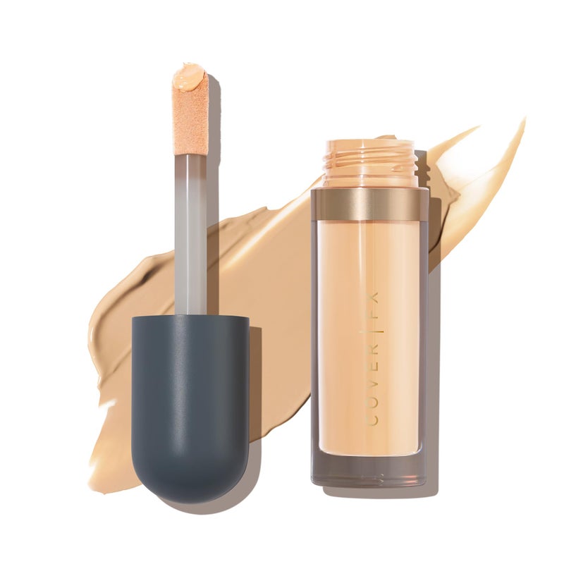 COVER FX Skin Discovered Longwear Full Coverage Concealer | Buildable Crease-Resistant High Coverage Formula Conceals, Corrects, and Brightens | L3- Light to medium skintones with cool undertones - Image 1