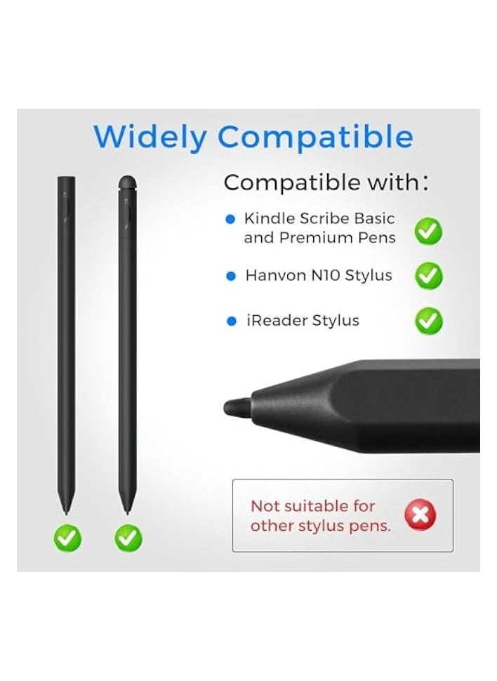 PROMASS 10 Pcs Pen Tips for Remarkable 2 Pen, Soft Pen Tips Replacement for Remarkable 2 Stylus Marker Plus Durable Pen Nibs with Tool  - Image 2