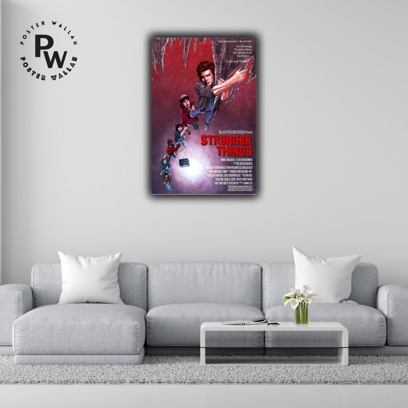 POSTER WALLAH ملصق أشياء غريبة لمكتب المنزل وغرفة الطلاب | ملصق جمالي | ديكور حائط STRNGRTHNG06 (18X12 بوصة) - Image 2