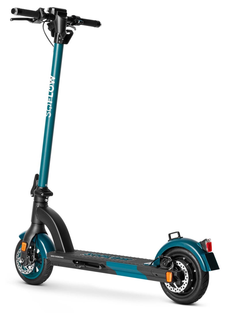 SOFLOW So4 Air 3Rd Gen E-Scooter With Stylish Design, Powerful 600W Brushless Motor, Max Range 30Km, 10" Pneumatic Tyres, 120Kg Load Capacity-Green - Image 1