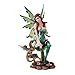 PTC PTC 10 Inch Green Winged Fairy Sitting with Baby Dragon Statue Figurine  - Image 2