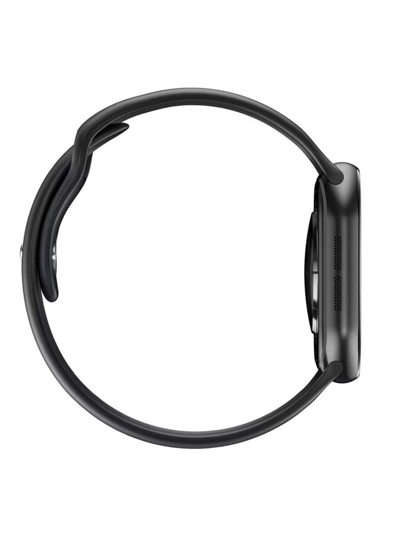 GREEN LION Communicate Smart Watch with 2.07" IPS Dispaly, 380mAh Battery Capacity, Wireless Charging, AI Voice Assistant, 1GB Flash, 3-5 Days Working Time - Black - Image 4