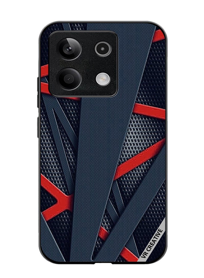 VR CREATIVE Protective Case Cover For Xiaomi Poco X6 Abstract Design Multicolour - Image 1