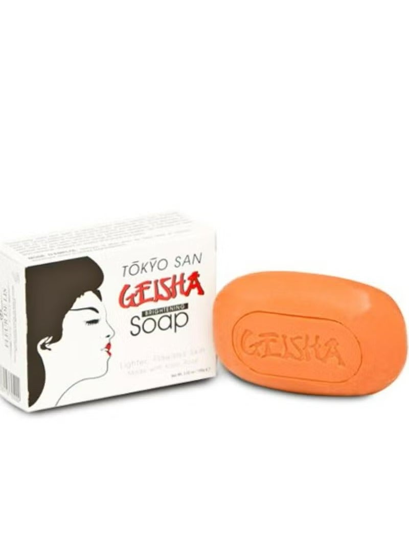 طوكيو سان - صابون جيشا لتفتيح البشرة بحمض الكوجيك 100 غرام