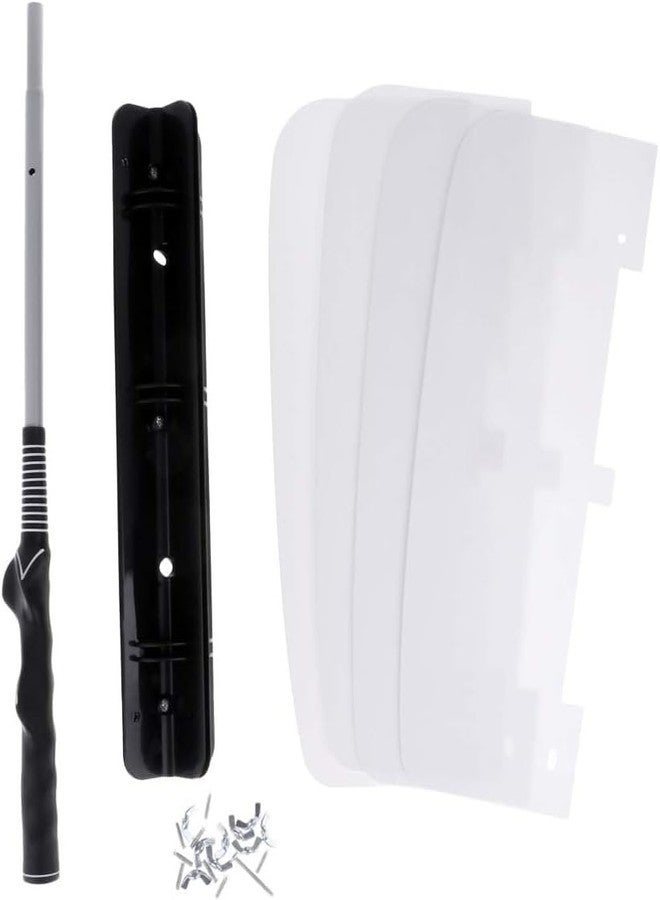HOW TRUE Golf Power Resistance Trainer Golf Swing Trainer Golf Power Swing Fan, White - Image 2
