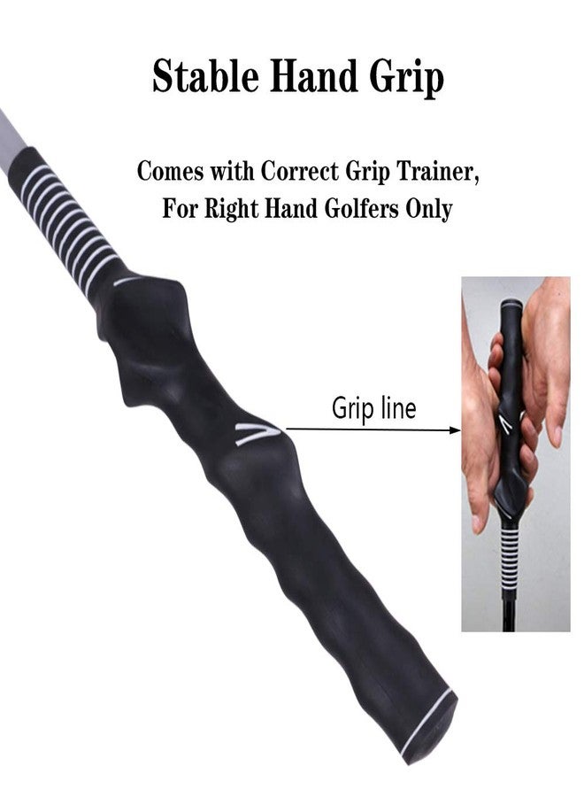 HOW TRUE Golf Power Resistance Trainer Golf Swing Trainer Golf Power Swing Fan, White - Image 5