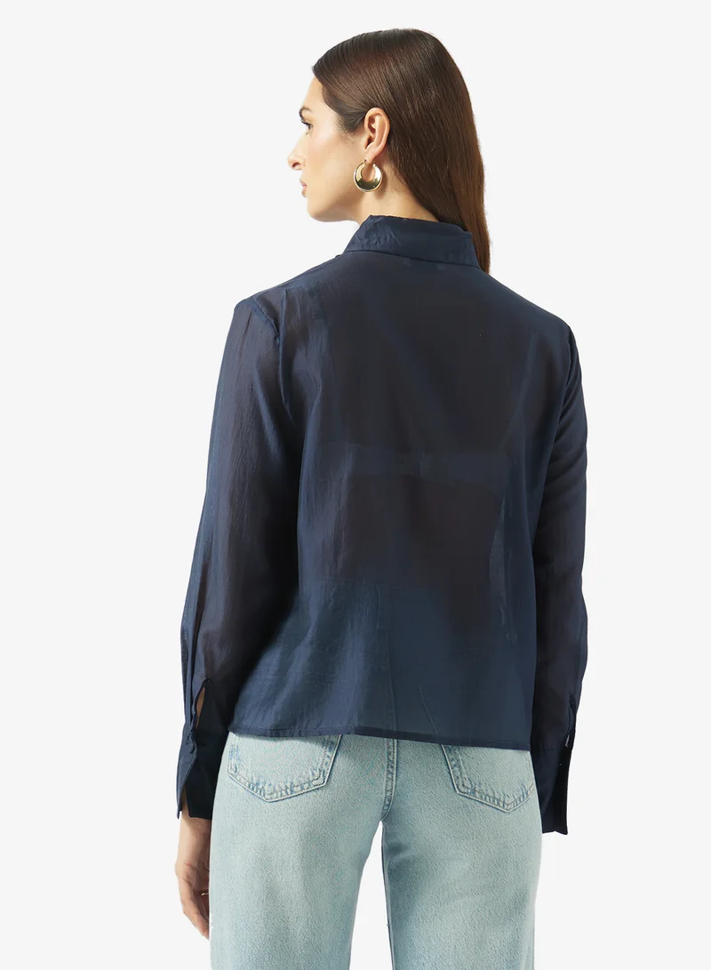 ايلا قميص بتطريز زهري