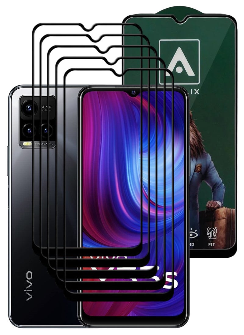 أكاليكس 5 قطع، حماية شاشة،  لهاتف فيفو Y33s  ، جودة ممتازة. - Image 1