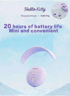 Sanrio Wireless Bluetooth Headphones, Call Noise Canceling Headphones with Mic, (Purple)  - Image 2