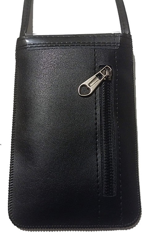 Cemmys Women's Cross Pattern Shoulder Strap Phone Bag Case  - Image 2