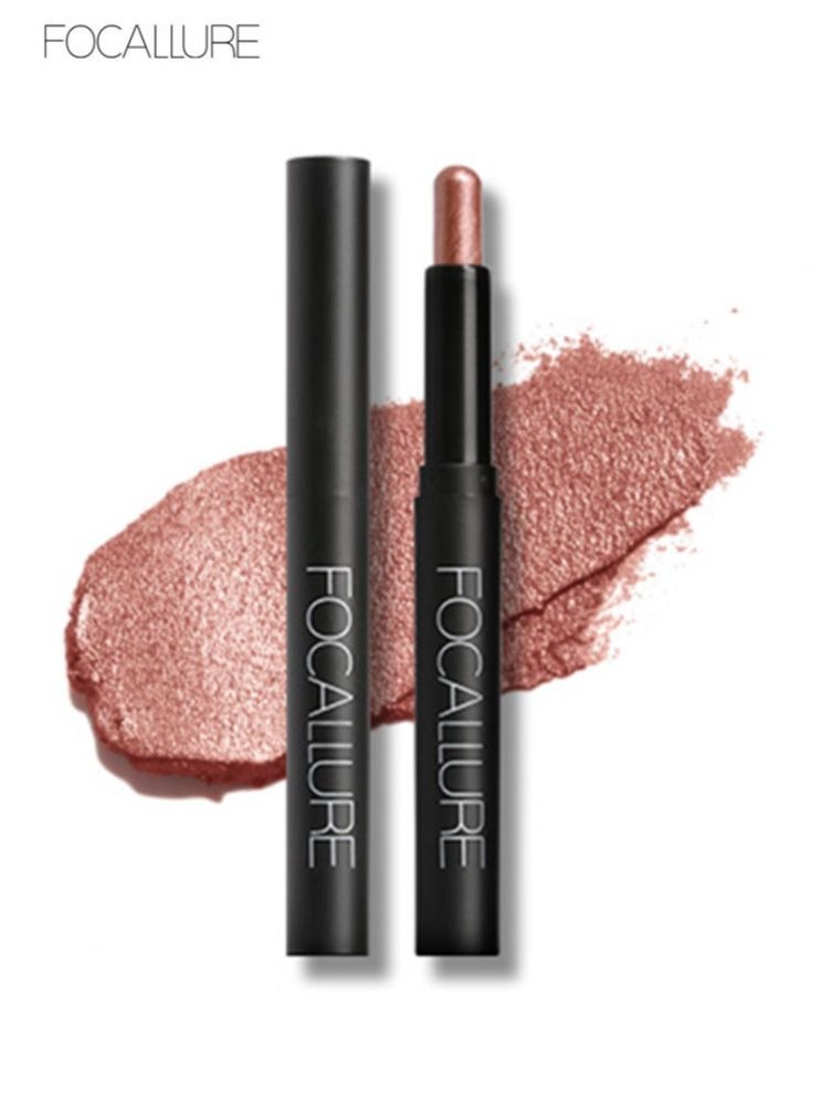 FOCALLURE Shimmer Cream Eyeshadow Stick #12 Brown Spark - Image 1