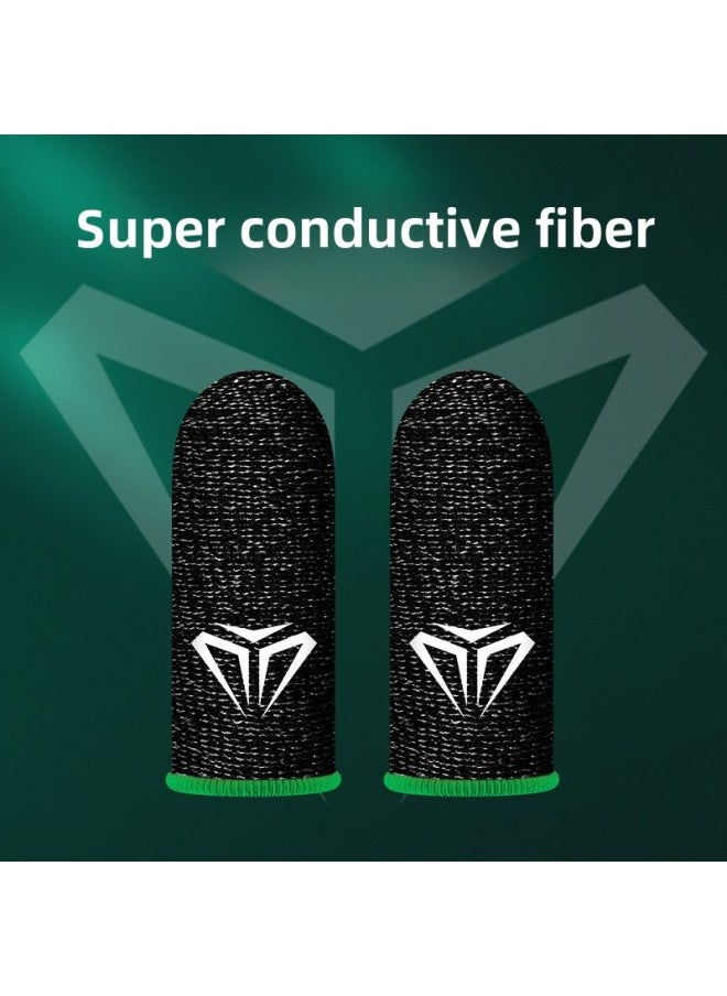 Generic Explosions Game Finger Sleeve Chicken Eating Artifact King E-sports Finger Sleeve Touch Screen Breathable Sweat-proof Hand Swim Finger Sleeve-Product Color: S02 E-sports Finger Gloves/no Sales Platform Limitation  - Image 1