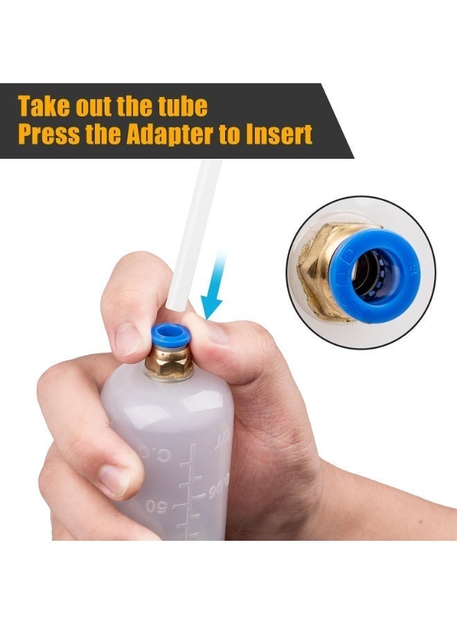 Automotive Fluid Extractor Pump,500cc Fluid Extractor,Oil Change Syringe with Hose, Manual Fuel Suction u0026 Filler, Fluid Change Evacuator - Image 4