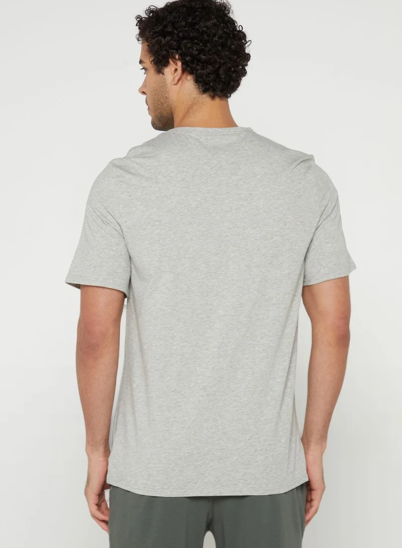 CALVIN KLEIN Logo Crew Neck T-Shirt