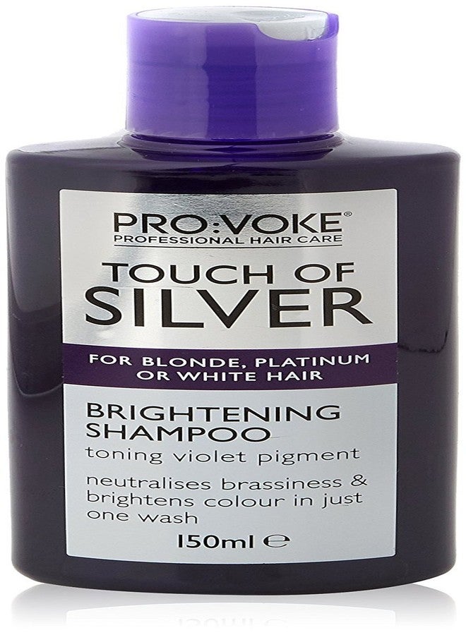 Pro:voke Touch of Silver Professional Twice a Week Brightening Shampoo (150ml) - Pack of 2 by Pro-Voke