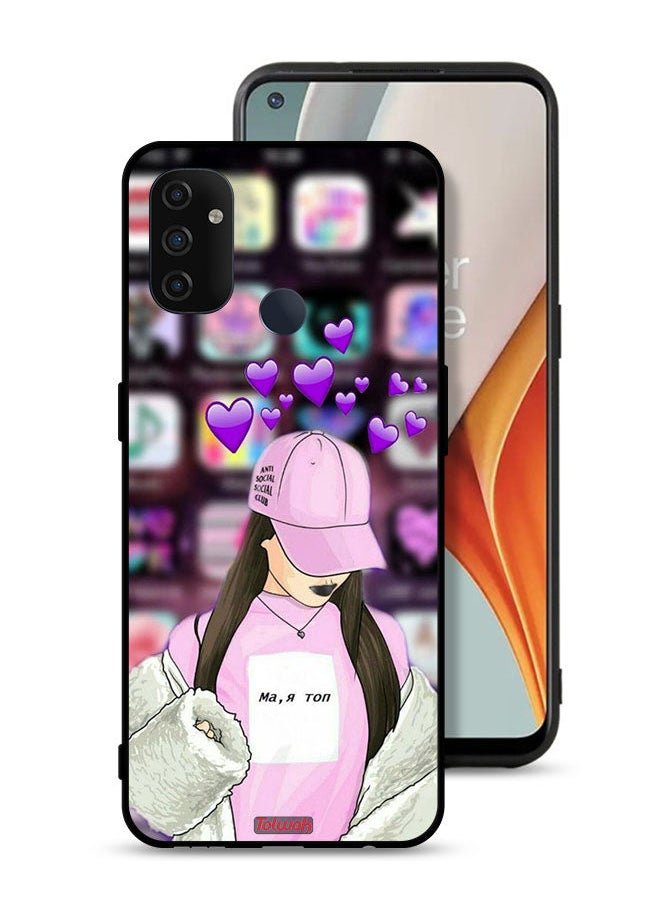 Tolwak OnePlus Nord N100 Protective Case Cover Anti Social Club  - Image 1