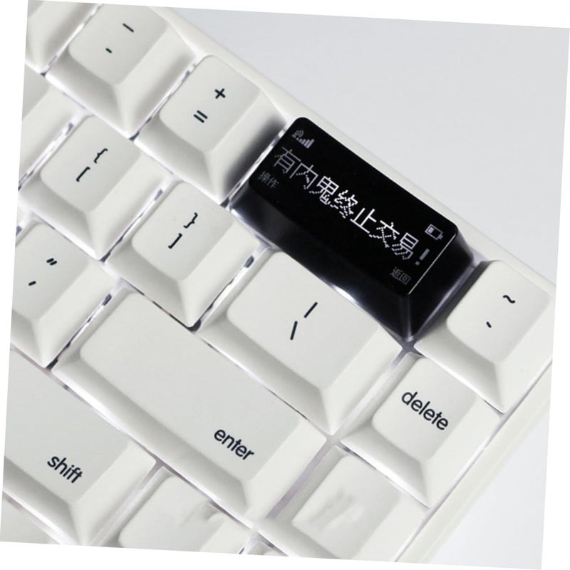 Replacement Translucent Keycaps For Mechanical Gaming Keyboards Black 3 Pieces Set - Image 3