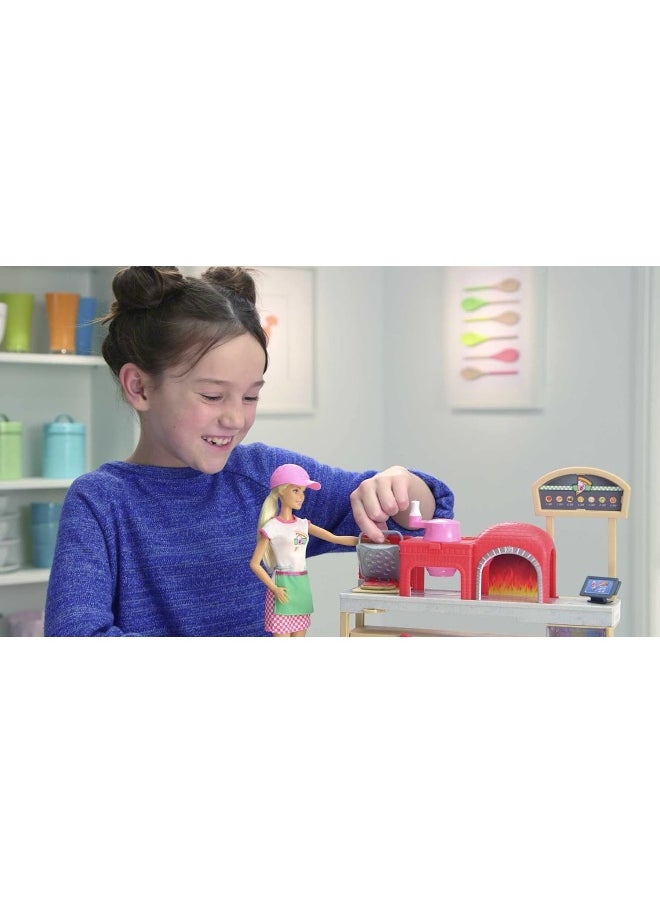 Barbie - Barbie Pizza Chef Doll and Playset - Image 1