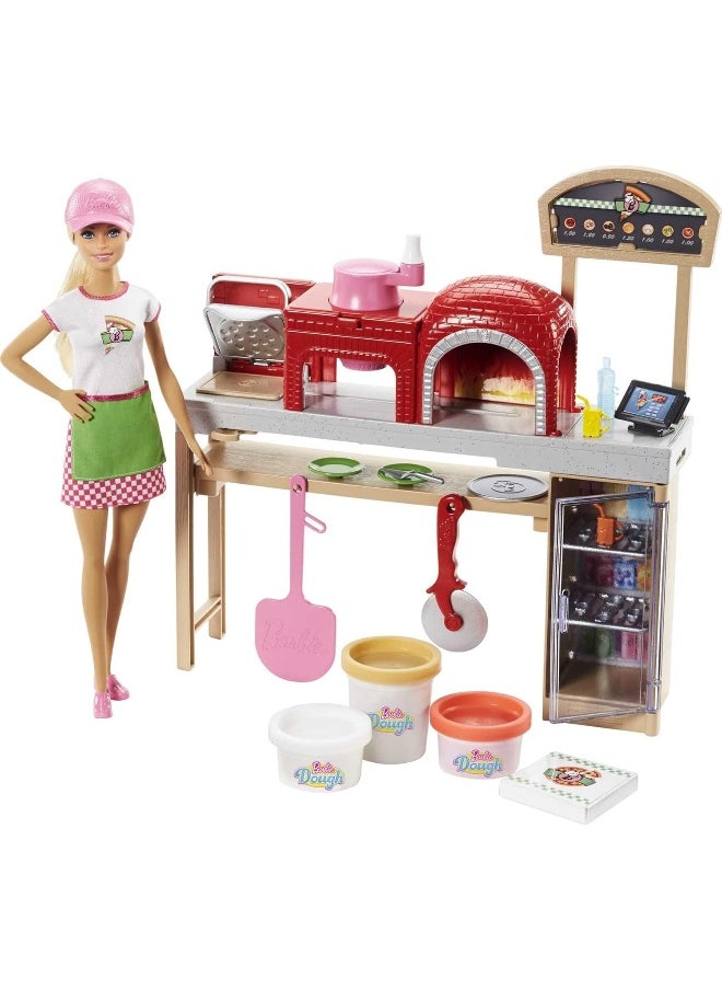 Barbie - Barbie Pizza Chef Doll and Playset - Image 1