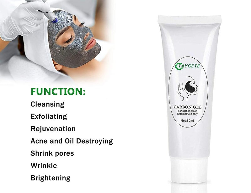 Modern Aesthetics جل تقشير الكربون Reliefto من ليزر QSwitch NdYag 80 مل تقشير الكربون لتجديد البشرة الوجه الأسود تنظيف عميق للبشرة - Image 2