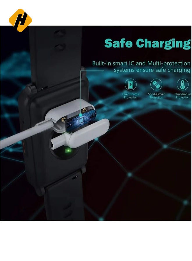 HuHa USB Magnetic Charger Cable For Huawei Watch Fit - 1 Meter  - Image 3
