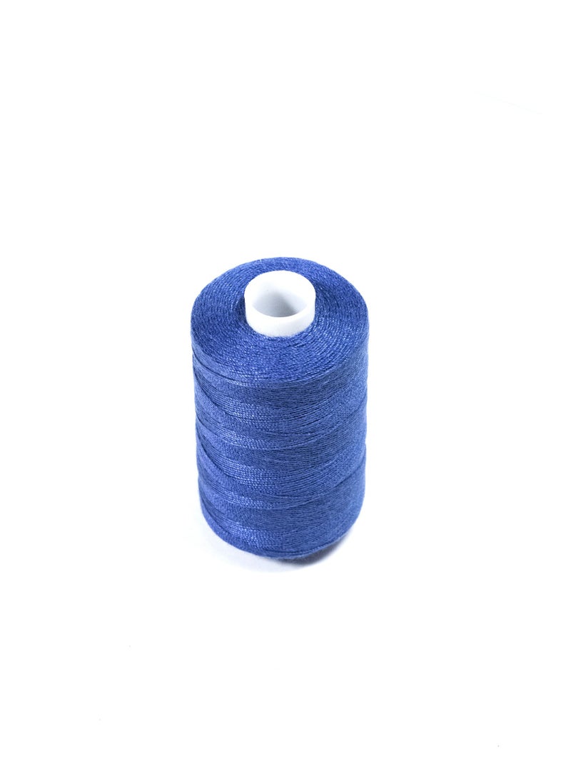 3 Rolls Jeans Sewing Threads – Durable Denim Stitching for DIY Projects (Cyan-Blue, Red, Soft Light Beige) – 300 Yards Each - Image 4