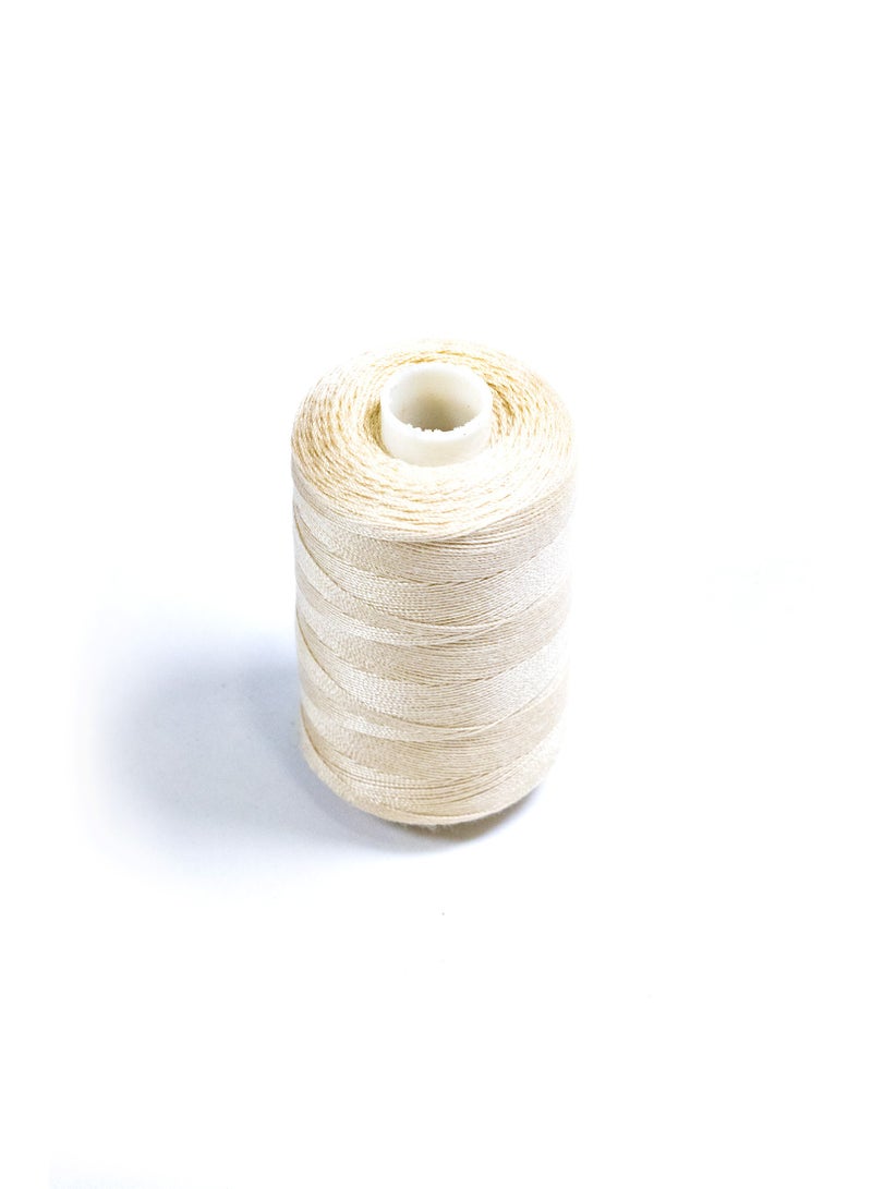 3 Rolls Jeans Sewing Threads – Durable Denim Stitching for DIY Projects (Cyan-Blue, Red, Soft Light Beige) – 300 Yards Each - Image 5