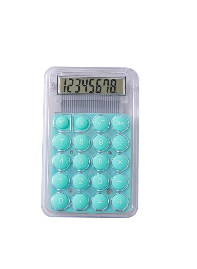 Mini Calculator Cute Back-to-school Students Special Computer Computer High-value Small Portable Transparent