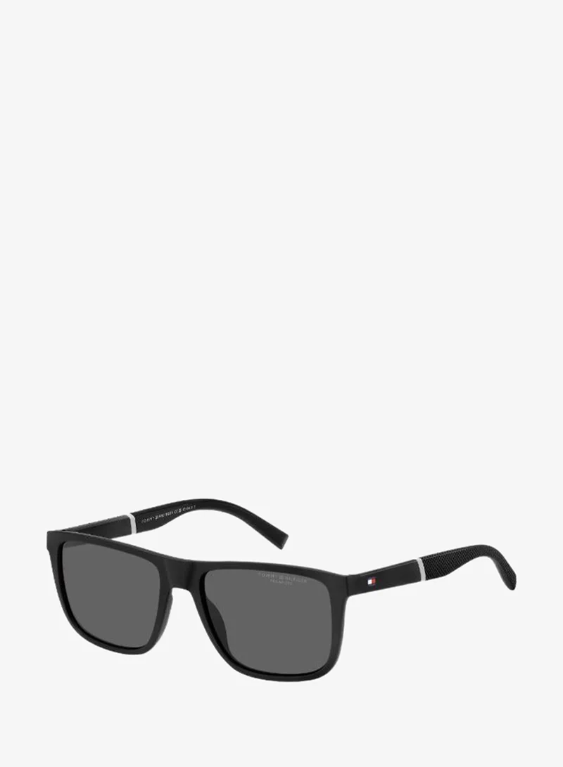 Tommy Hilfiger Men's UV Protection Sunglasses Th 2043/S Black 43 - Lens Size: 56 Mm