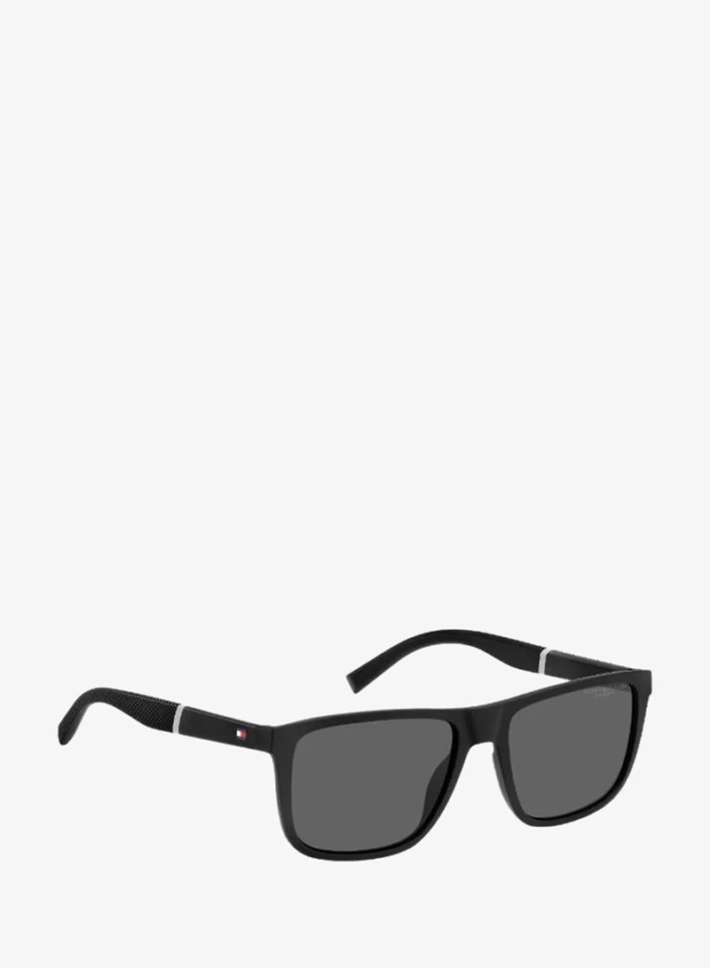 Tommy Hilfiger Men's UV Protection Sunglasses Th 2043/S Black 43 - Lens Size: 56 Mm