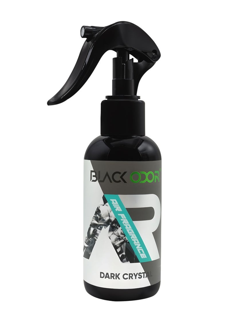 Generic Black Odor Air Freshener - Dark Crystal Scent, Non-Toxic & Essential Oil-Based, 120ml Room & Car Freshener  - Image 1