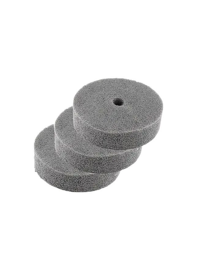 عجلة تلميع ألياف 3 بوصة للمطاحن المصغرة، أداة طحن وتلميع فولاذية مقاومة للصدأ عالية السرعة مع شاشة رقمية - Image 5