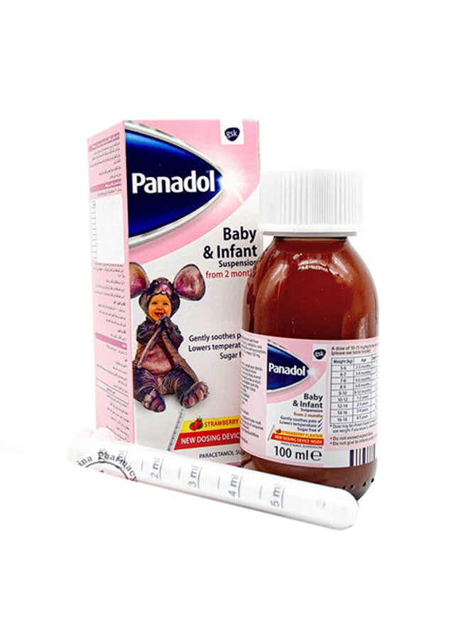 Panadol Baby And Infant Suspension 100 Ml