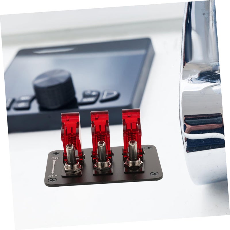 Red 12V Marine Toggle Panel LED Light For Boat Yacht Night Visibility Easy Installation - Image 5