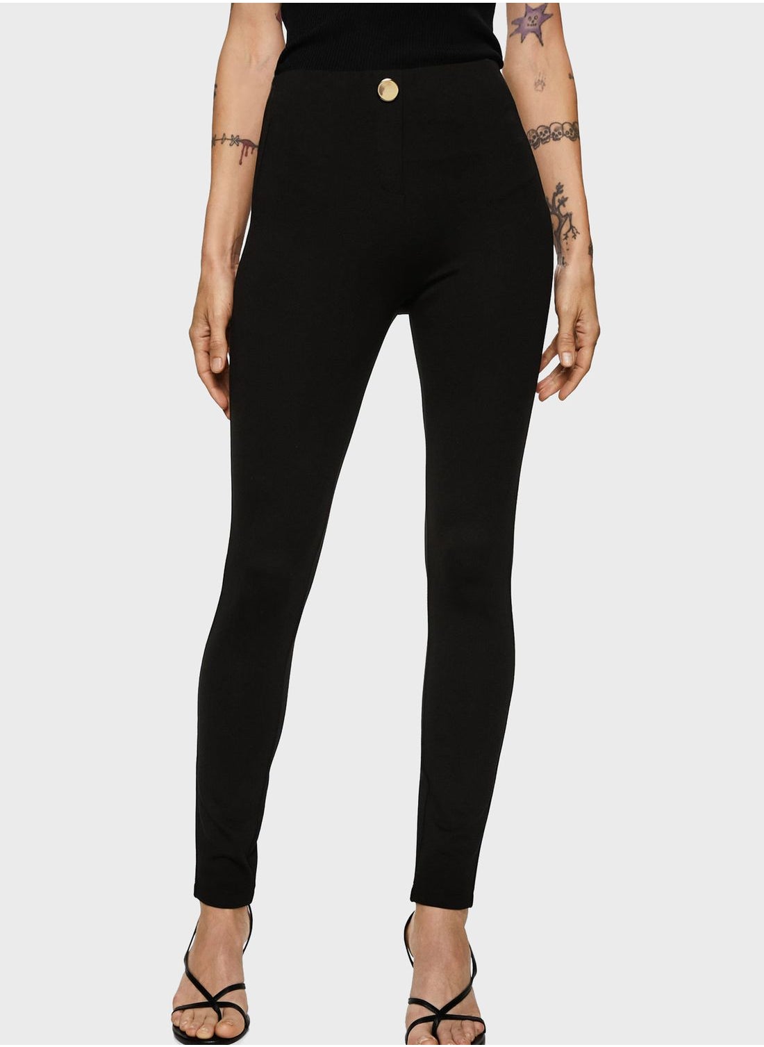 MANGO High Waist Leggings