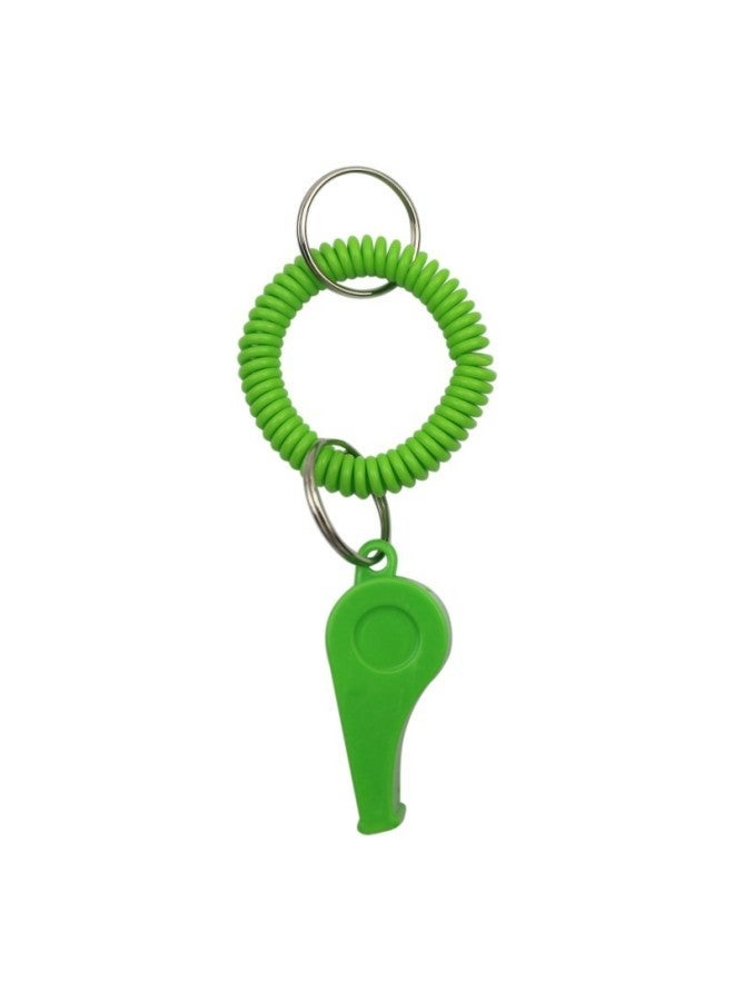 Generic Plastic Color Whistle Telephone Line Spring Keychain Bracelet Children Ring Direct Supply-Color:6130 ] - Image 1