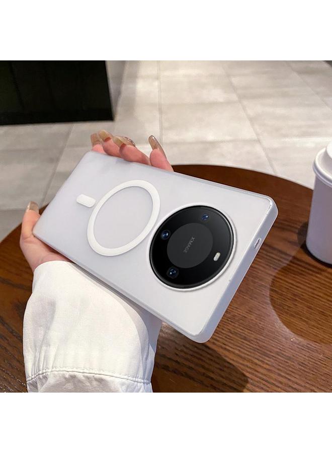 اس-توب جراب لهاتف Huawei Mate 60 Ice Fog MagSafe PC Phone - Image 1