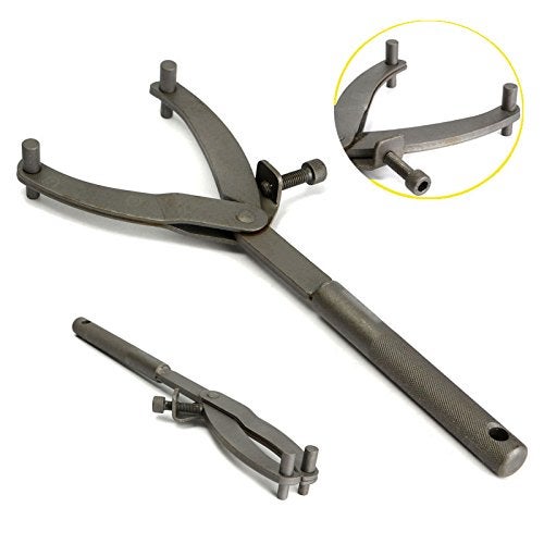 Fubeasi 1pcs Adjustable Motorcycle Fly Wheel Clutch Hub Rotor Sprockets Spanner Wrench Tool - Image 3