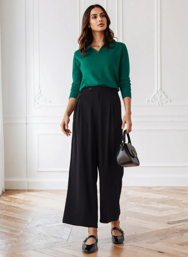 2Xtremz 2Xtremz Collared Sweater with Long Sleeves