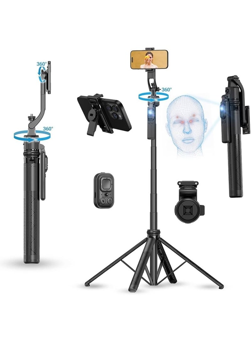 c17 Bluetooth ai face tracking gimbal - Image 1