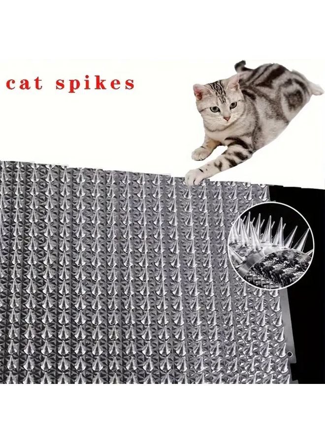 6PACK 16x13 Inch Transparent Bubble Wrap Cat Dog Repellent Mat With Spikes Indoor Outdoor - Image 2