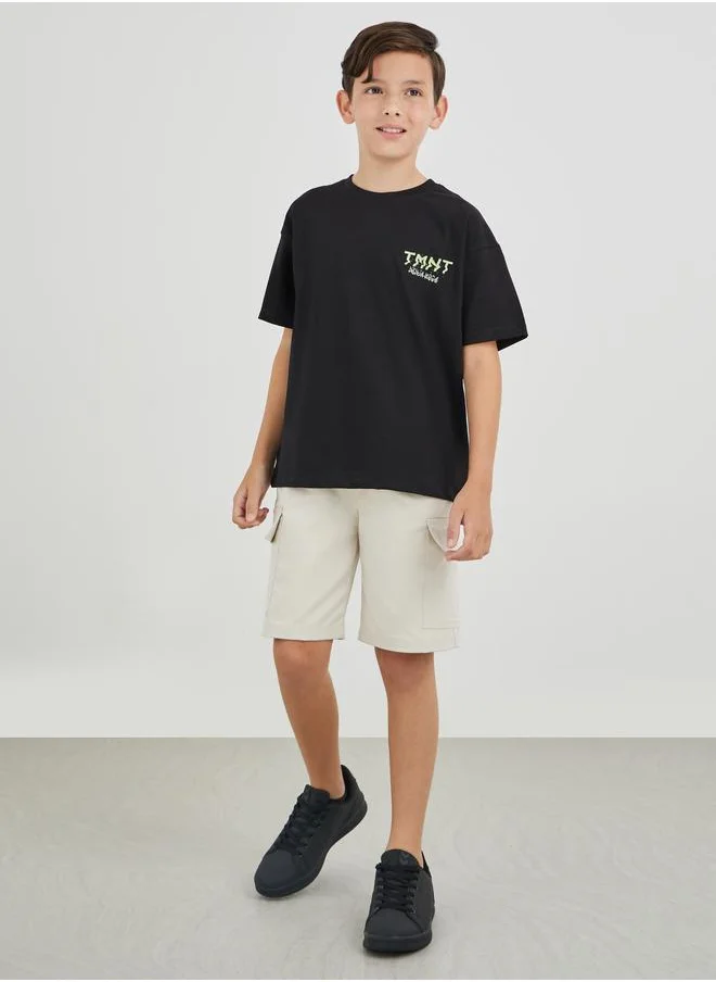 Styli Styli TMNT Graphic Printed Short Sleeve T-Shirt