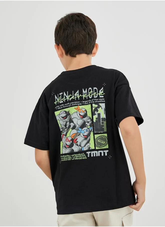 Styli Styli TMNT Graphic Printed Short Sleeve T-Shirt