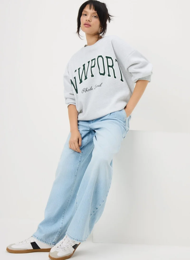 Matalan Grey Newport Sweathsirt