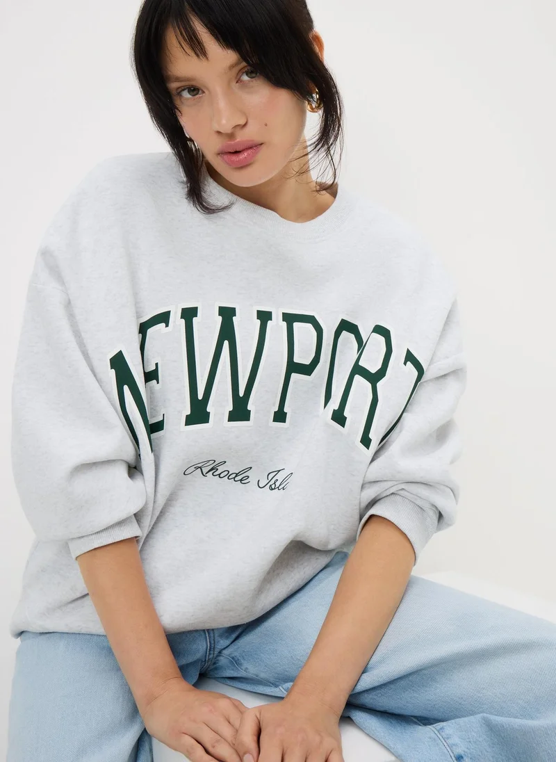 Matalan Grey Newport Sweathsirt