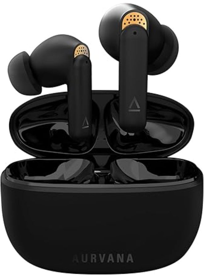 Creative Aurvana Ace with xMEMS Driver, Lightweight True Wireless Sweatproof in-Ears with Bluetooth LE Audio, aptX Adaptive, AAC, ANC, Ambient Mode, IPX5, Up to 24 Hours Battery Life - Image 1