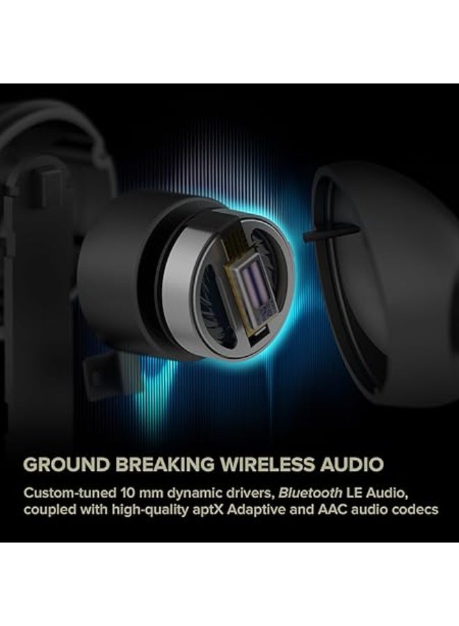 Creative Aurvana Ace with xMEMS Driver, Lightweight True Wireless Sweatproof in-Ears with Bluetooth LE Audio, aptX Adaptive, AAC, ANC, Ambient Mode, IPX5, Up to 24 Hours Battery Life - Image 4
