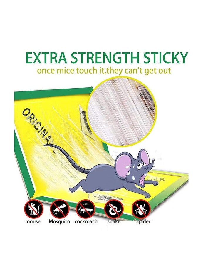 GREEN KILLER 5-Piece Mouse & Rat Glue Traps - Super Sticky Adhesive Boards for Indoor/Outdoor Pest Control - Professional Strength Traps for Rats, Mice, Cockroaches, Spiders & Insects (Non-Toxic) - Image 4